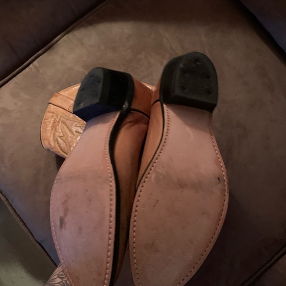 Leather Cowboy Boots - Picture 4 of 9